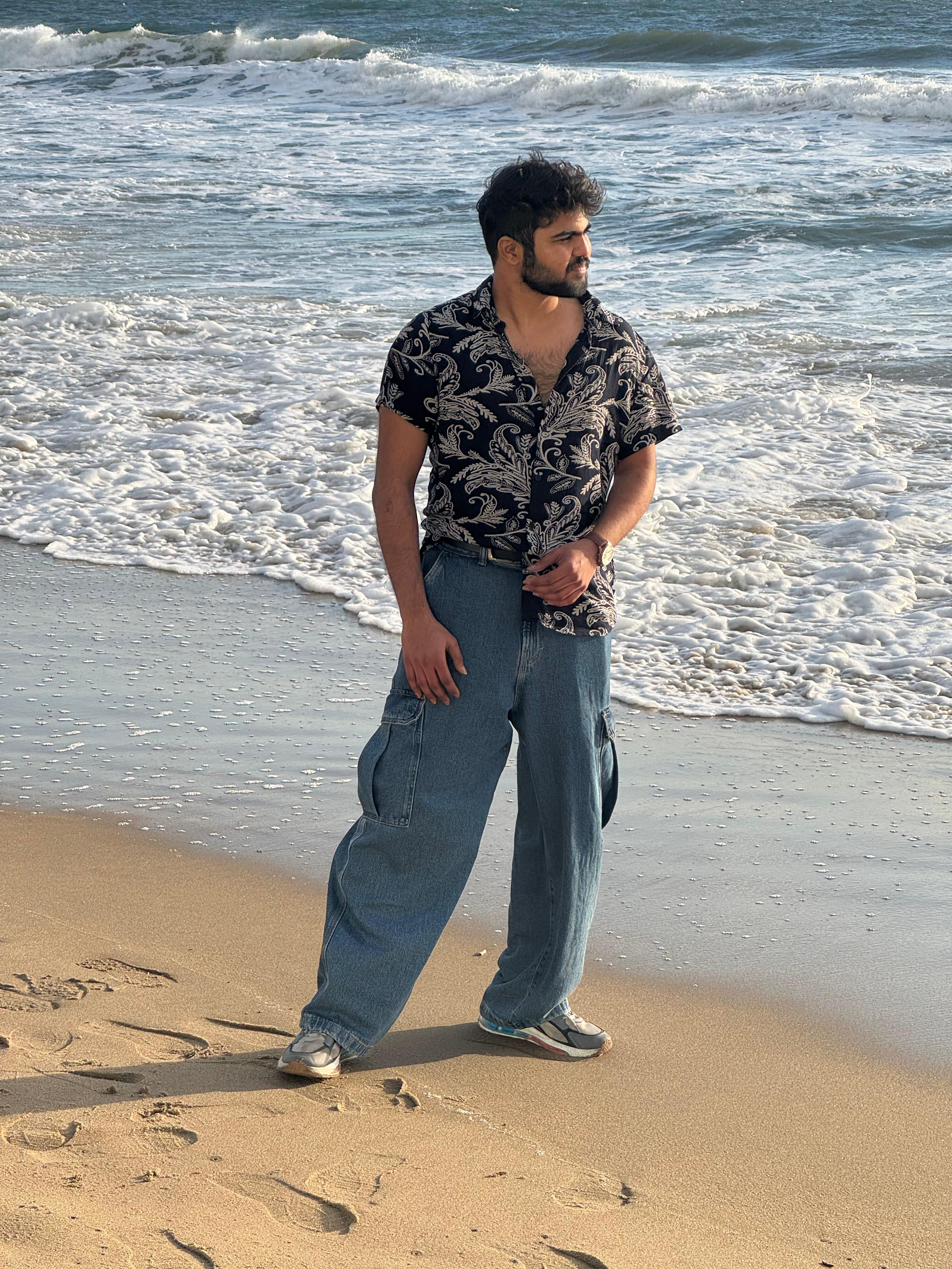 Beach portrait